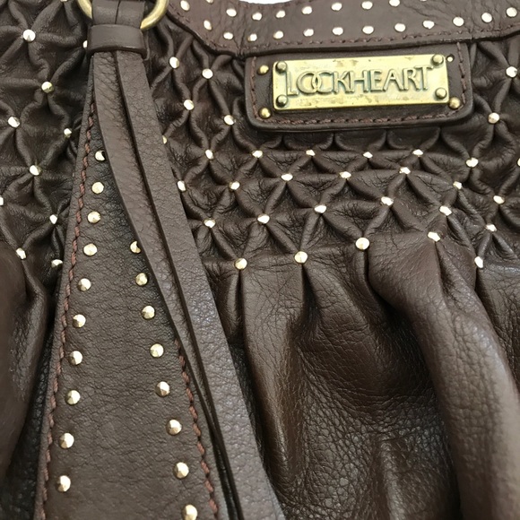 LOCKHEART Brighton Boho Style Vintage Leather Bag - Picture 3 of 12